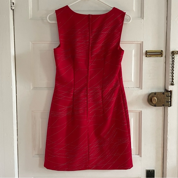 VTG Red Mini Dress - Picture 4 of 5